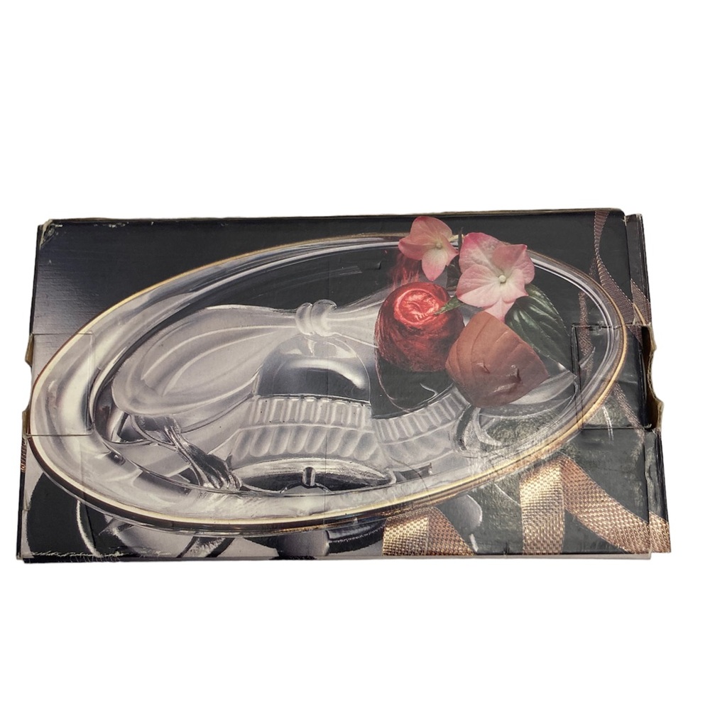 NWT Vintage studio nova Christmas bell candy dish